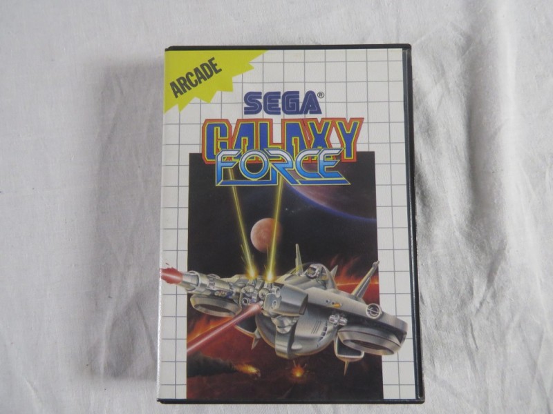 Sega Galaxy Force 1989 Kringwinkel