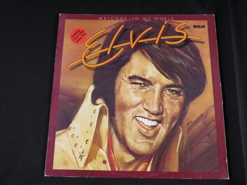 Lp Elvis Presley Welcome To My World Kringwinkel