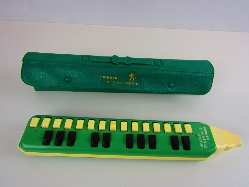 Melodica Soprano, Hohner Met Draagtas Kringwinkel
