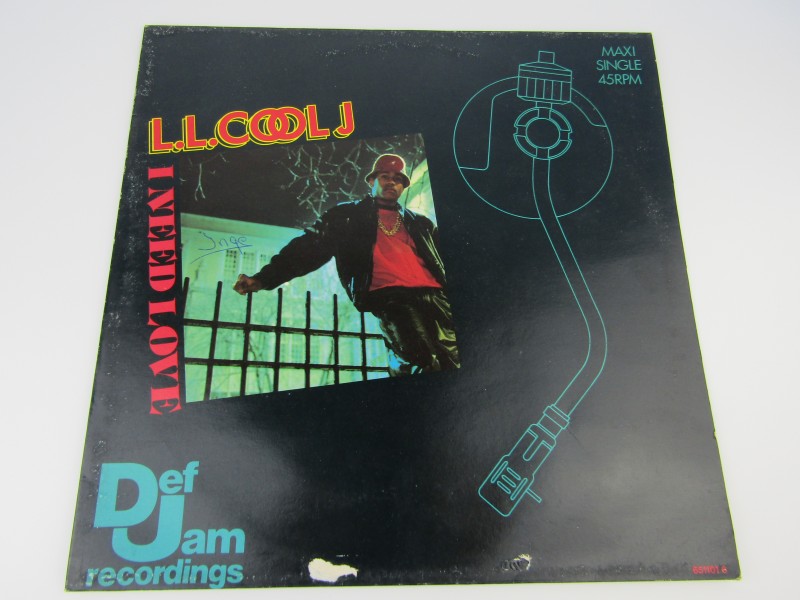 LP / Maxi Single, L.L. Cool J: I Need Love, 1987