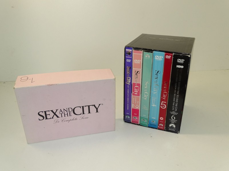 DVD-box: Sex And The City, Complete Serie 1-6, 2004