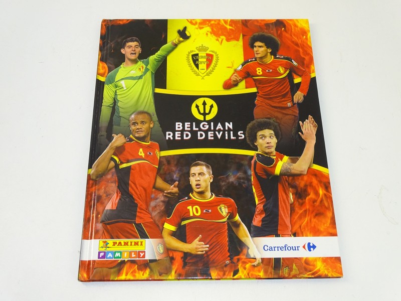Volledige Panini Stickerboek, Belgian Red Devils, WK Brazil 2018