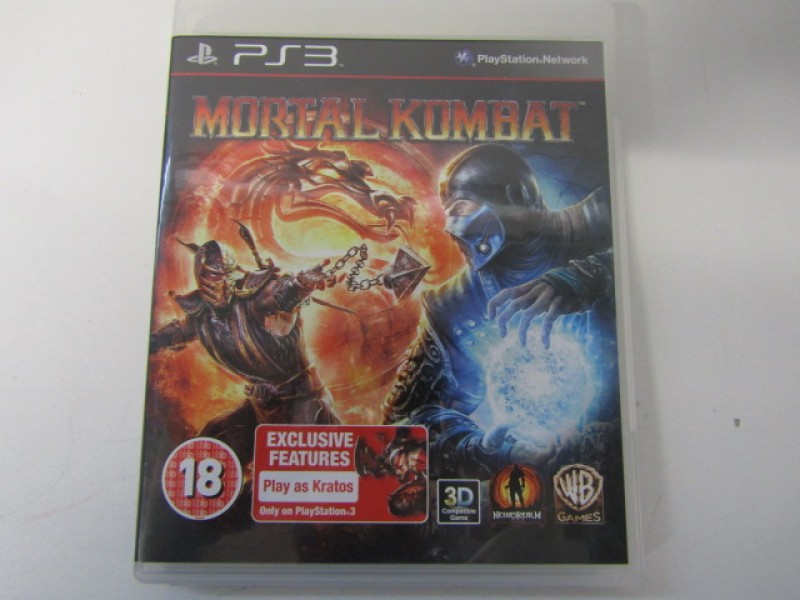 Playstation 3 Game, Mortal Kombat