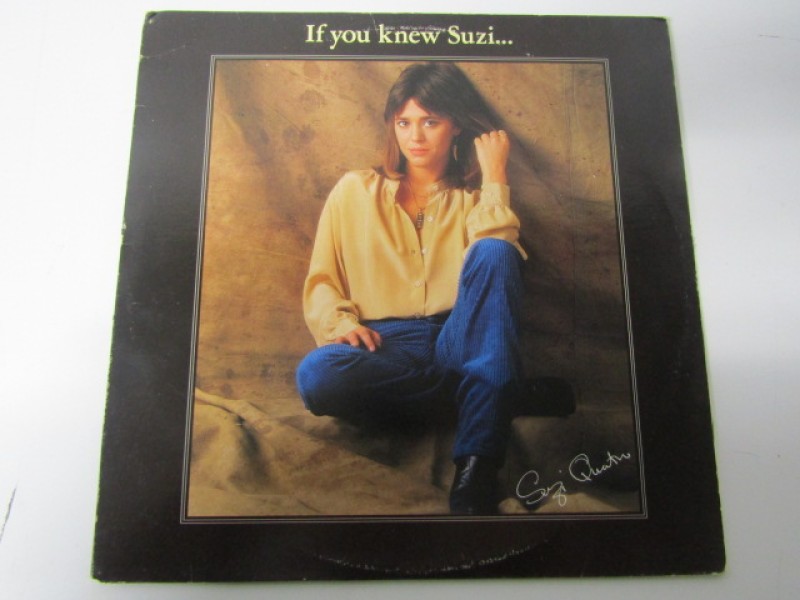 LP, Suzi Quatro, If you knew Suzi..., 1979, RSO