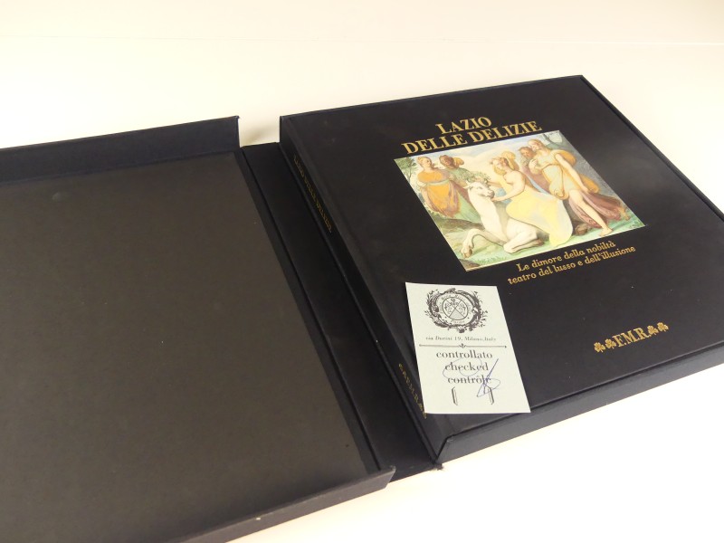 Kunstboek "Lazio delle delizie" 1988