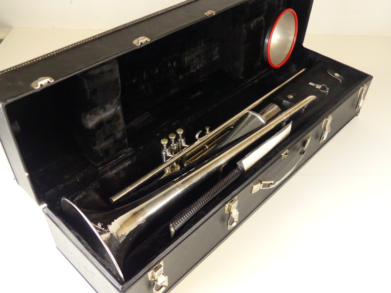 Vintage Getzen Elkhorn WIS. Trombone U.S.A.