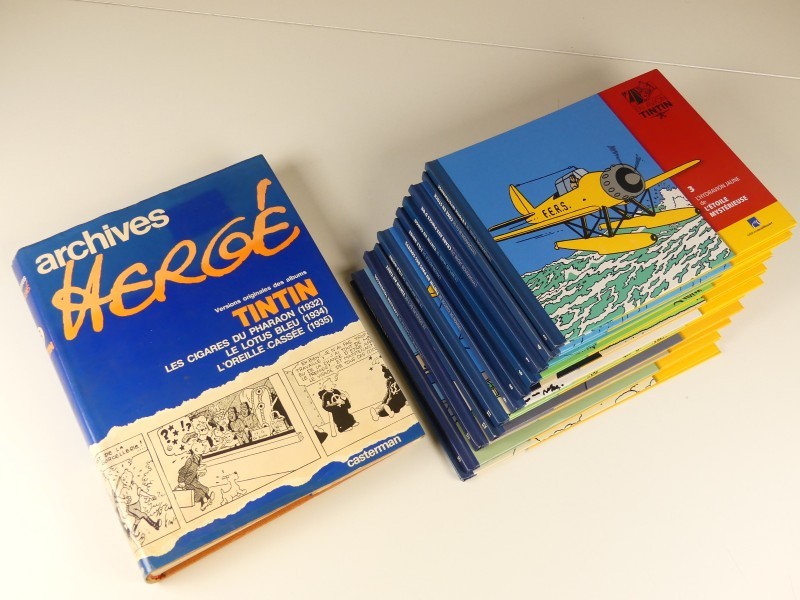 Hergé Kuifje: 11 Franstalige items