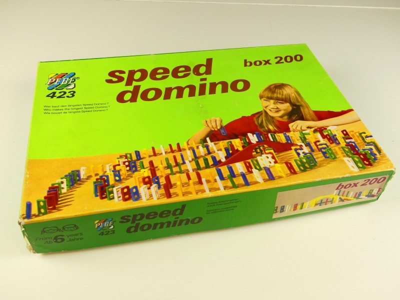 Nostalgische Domino Express Set 200-Delig - '80