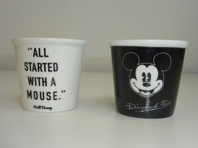 2 Mouse Potjes: Walt Disney, Disneyland Paris