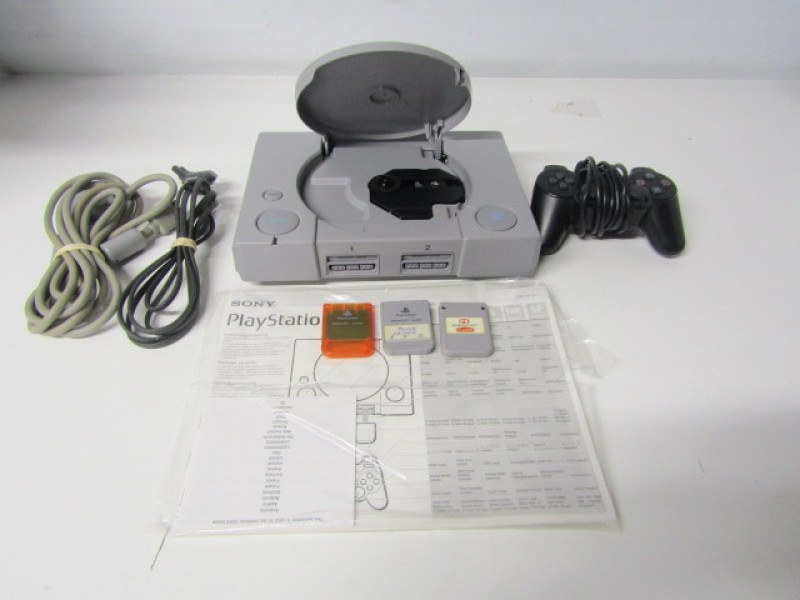 Vintage Game Console, Sony Playstation 1