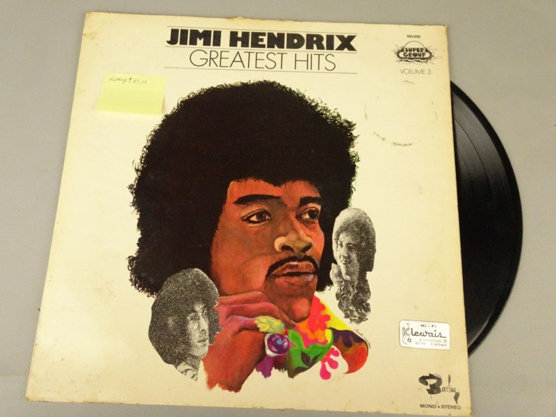 LP Jimmy Hendrix Greatest hits.