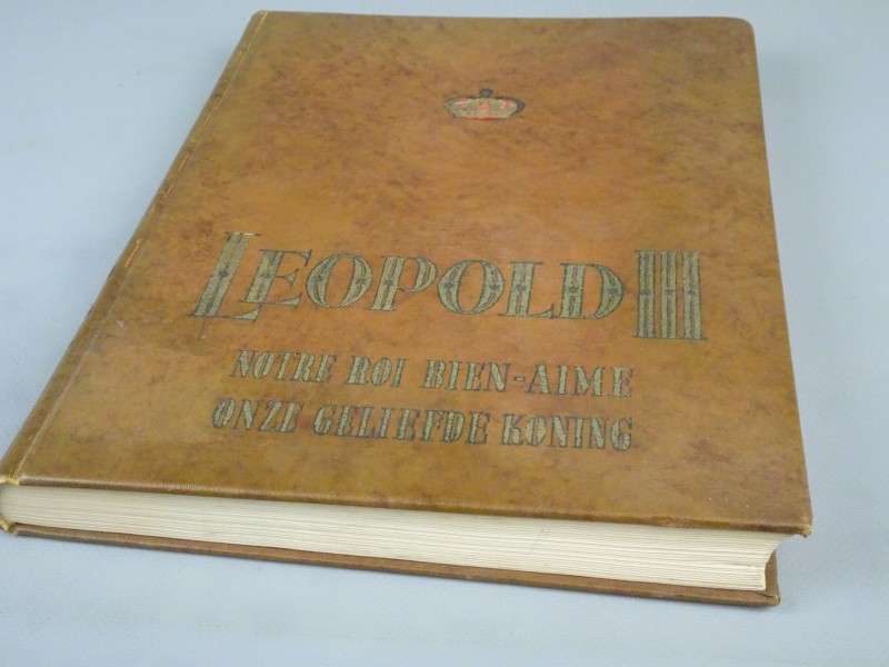 Boek eerbetoon aan Leopold 3 “Onze geliefde Koning”.