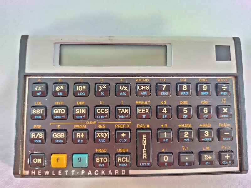 HP  15c rekenmachine (met origineel hoesje)