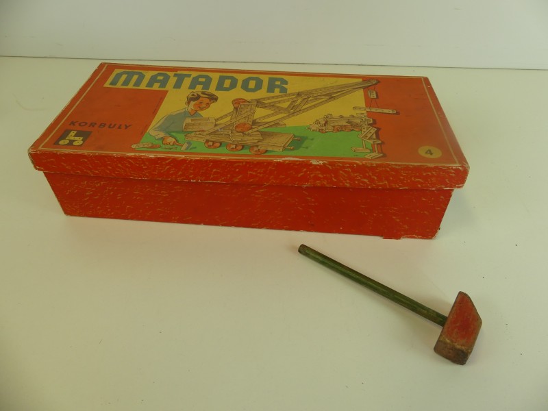 Vintage: Matador Korbuly meccanodoos nr 4
