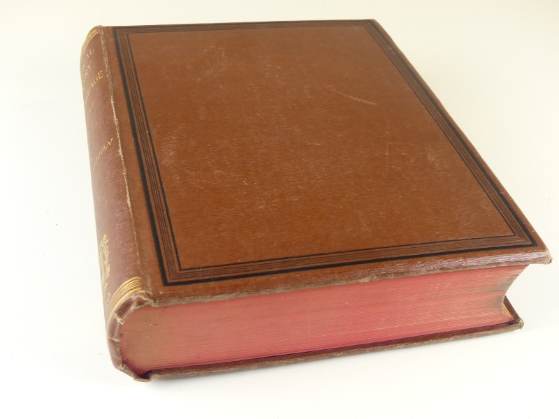 Antiquariaat: W. W. Skeat  "An Etymological Dictionary Of The English Language" herdruk 1888