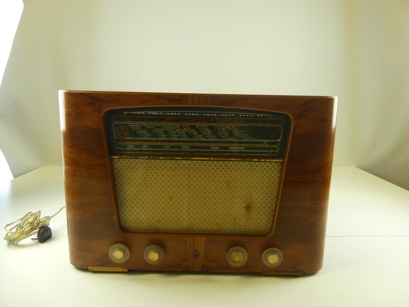 Vintage decoratieve buizen radio Siera - 1953