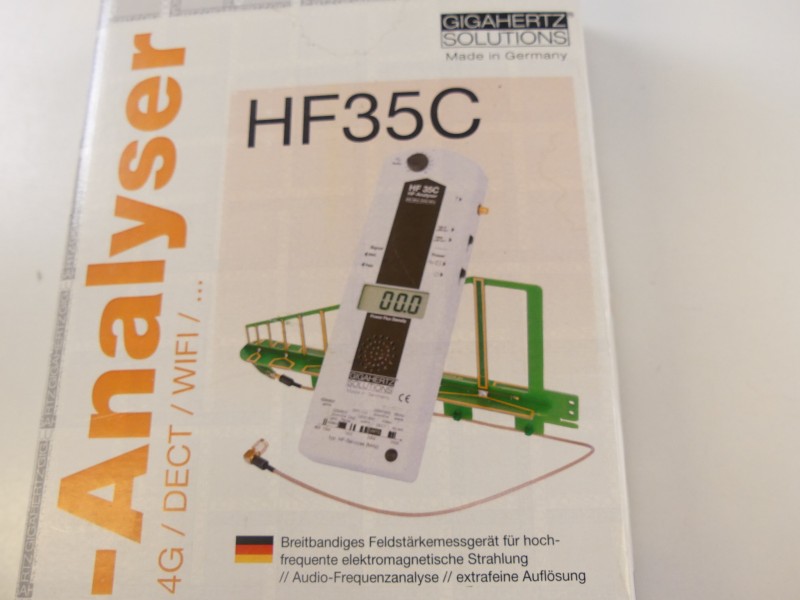 HFE 35C Meter voor HF elektromagnetische straling