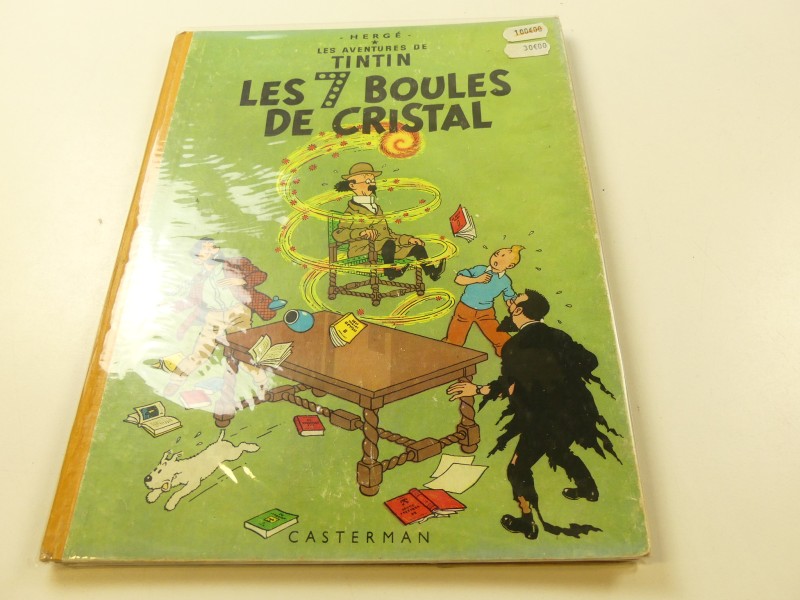 Hergé Tintin "Les 7 boules de cristal" 1955