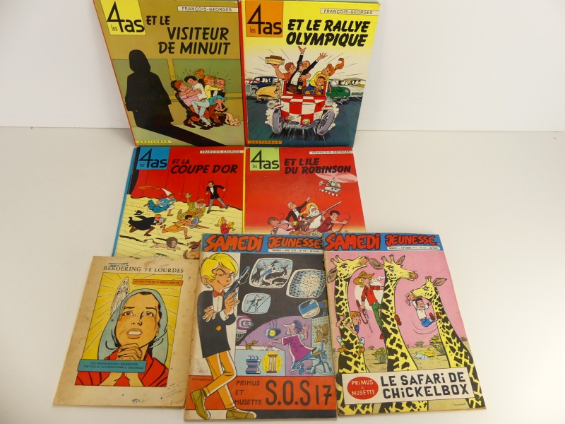Craenhals/Chaulet 7 vintage strips 1959 - 1971