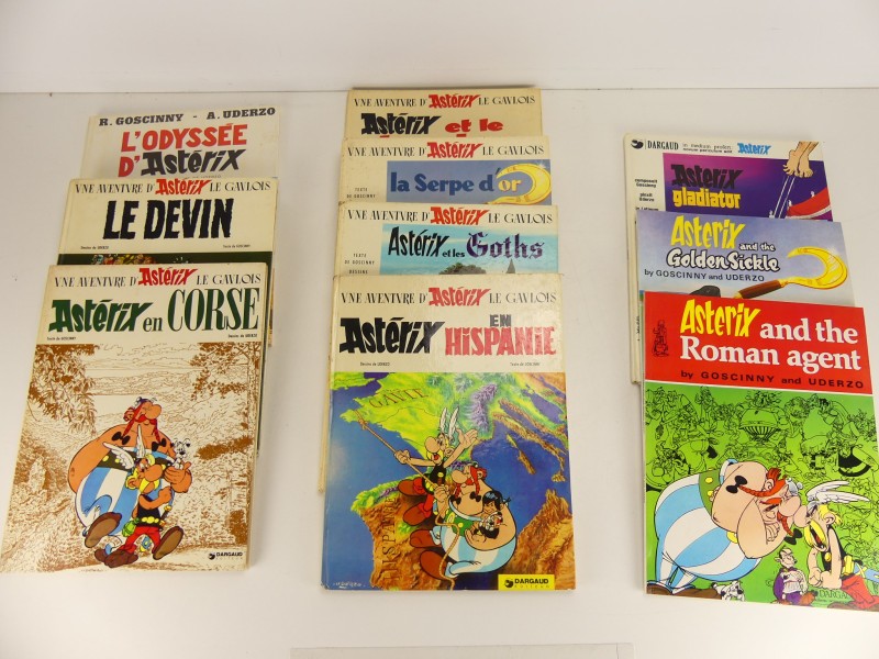 Uderzo/Goscinni 10 strips Asterix 1972 - 1984