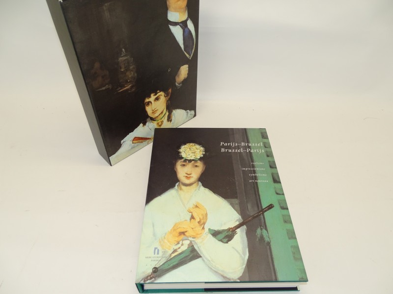 Kunstboek: Parijs-Brussel, Brussel-Parijs, R. Hooze en A. Pingeot, Mercatorfonds, 1997