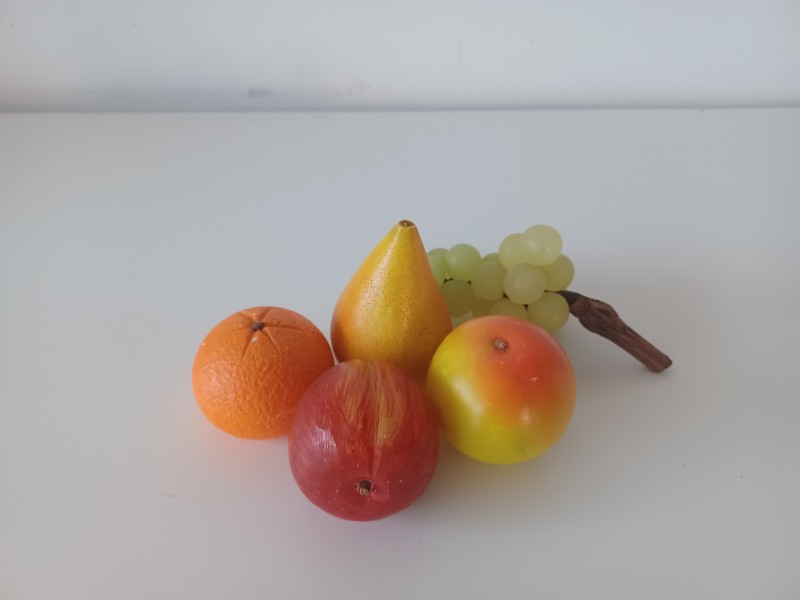 5 stukken decoratief fruit