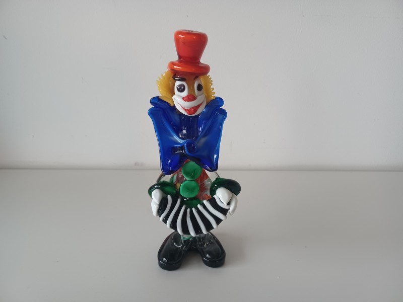 Clown van Mureno-glas