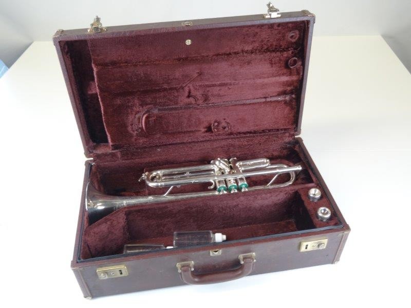 Vintage Besson Westminster Trumpet in koffer