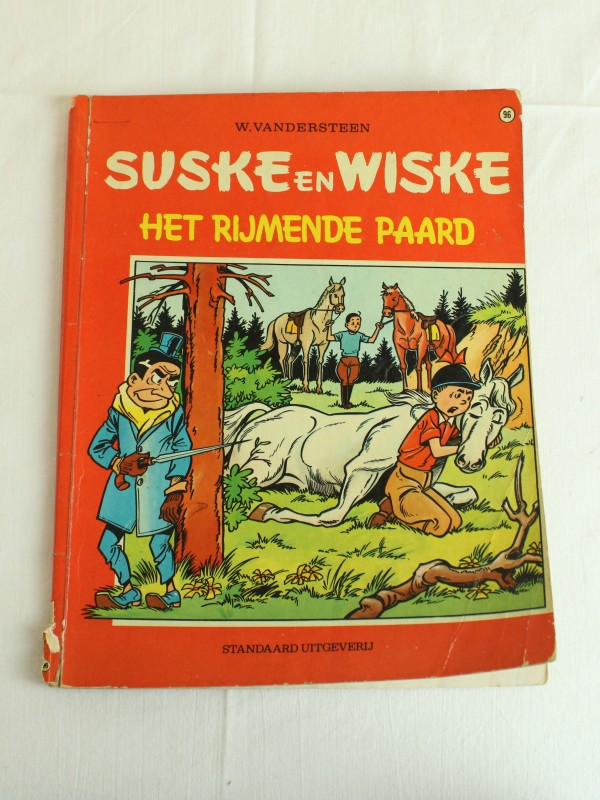 Eerste druk Suske en Wiske Nr 96, Het Rijmende Paard