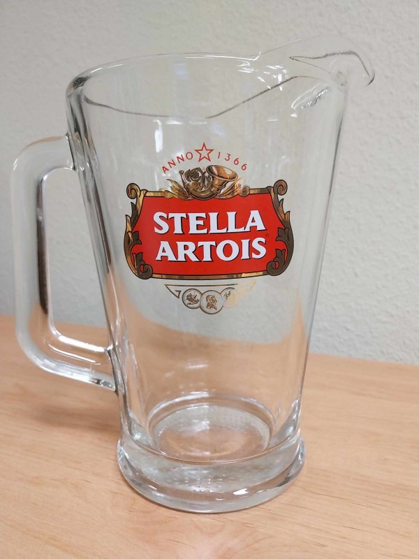 Stella Artois pitcher