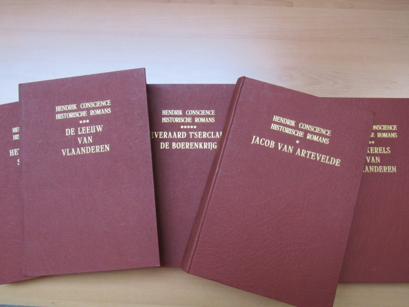 5 boeken " HENDRIK CONSCIENCE HISTORISCHE ROMANS "