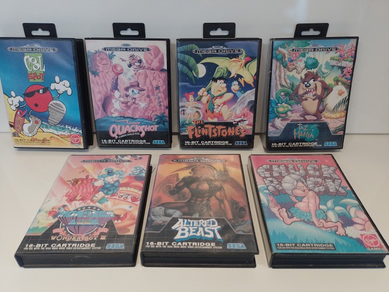 Set Sega Games Mega Drive