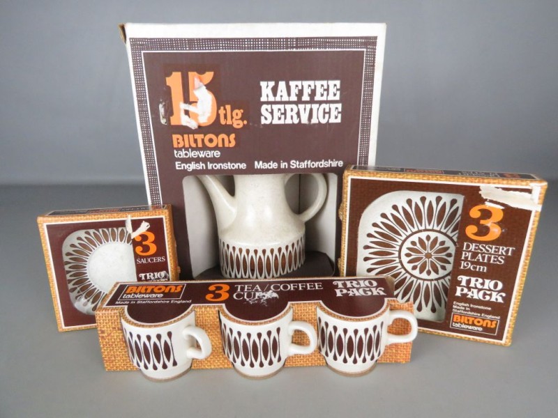 Vintage koffieservies