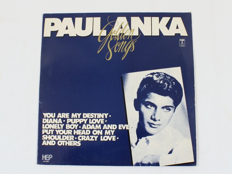 12” Vinyl – Paul Anka – Golden Songs