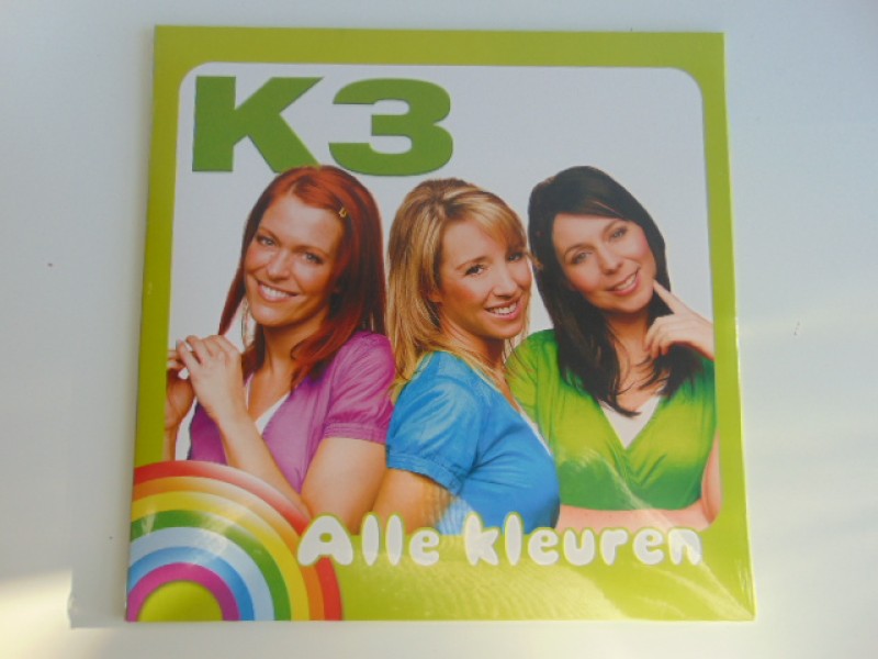 Nieuwe LP, K3: Alle Kleuren, Limited Edition op Gekleurd Vinyl