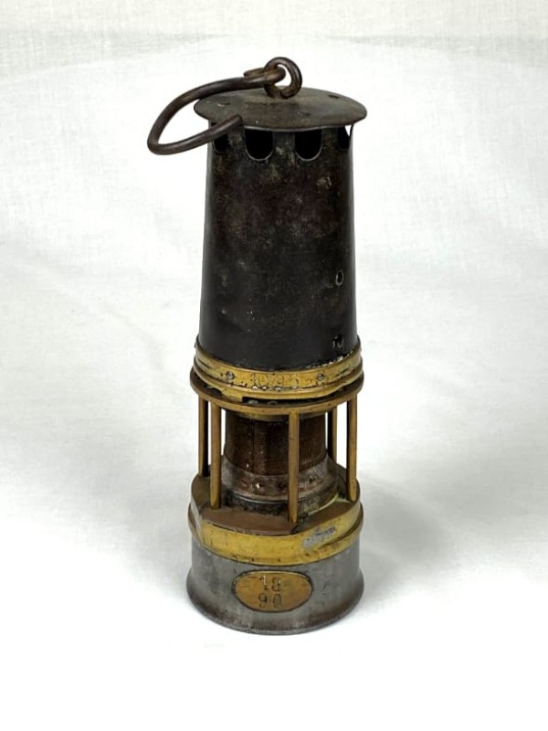 Originele vintage mijnlamp jaren '20