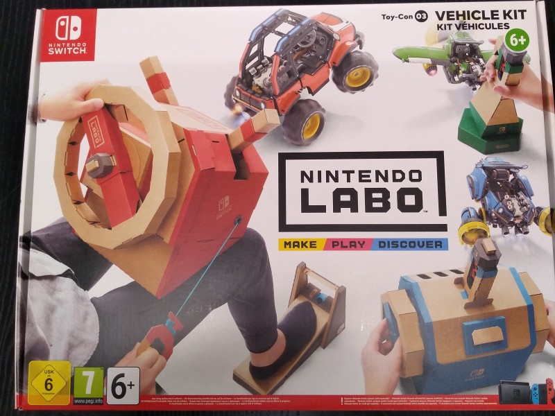 Nintendo Labo Box Voertuigkit