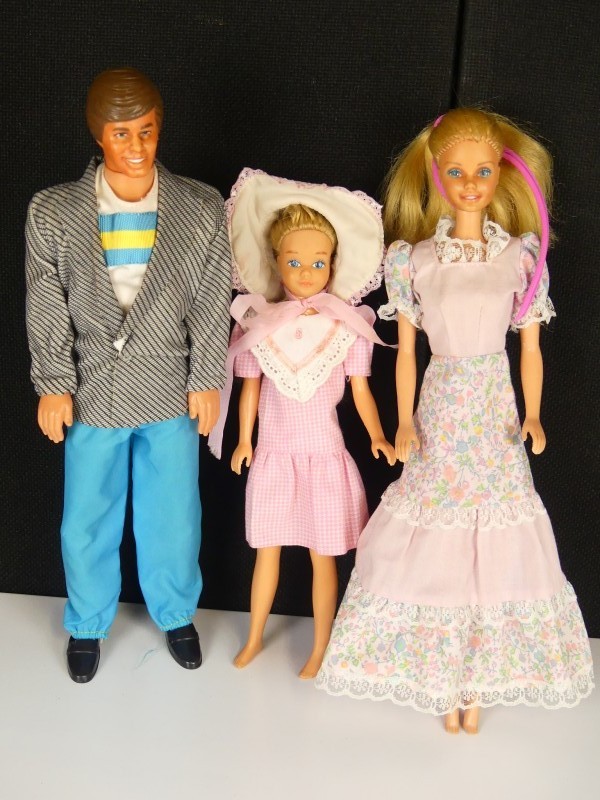 Vintage Mattel Familie Barbie
