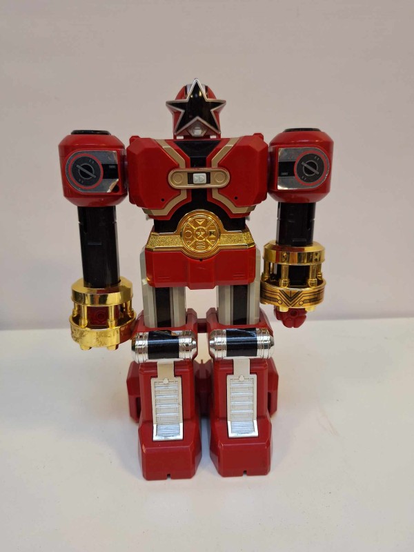 Power Ranger figuur: Zeo Deluxe - Red Battlezord