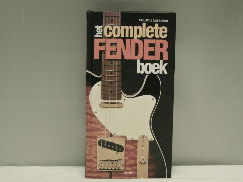 Boek "Het complete Fender boek" door Paul Day en Dave Hunter. (Art. nr. 688)