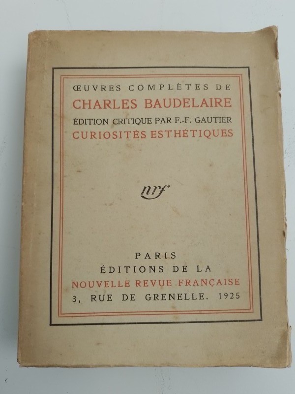 Oeuvres complètes de Charles Baudelaire - 1925