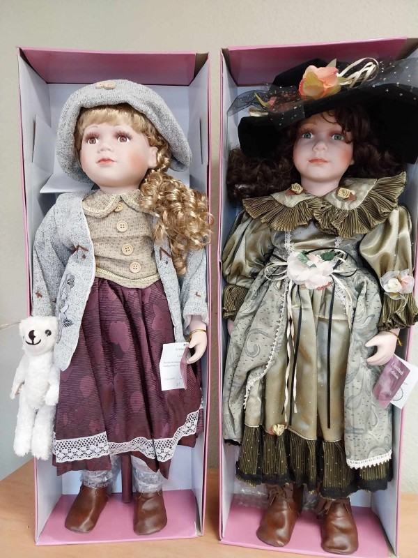 Antieke poppen van het gekende Duitse merk Sammler.