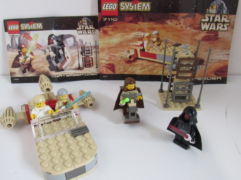 Lego "Star Wars"  sets 7110 en 7101