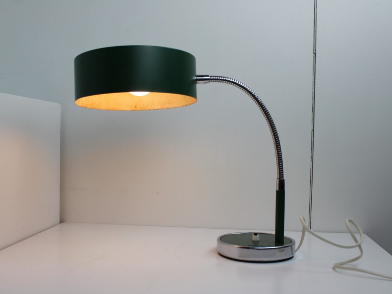 Groene Metalen Bureau Lamp