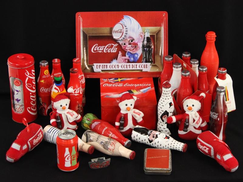 Verzameling 'Coca Cola' items