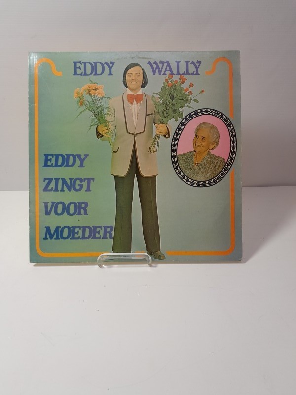 Lot van 4 platen en 1 boek Eddy Wally