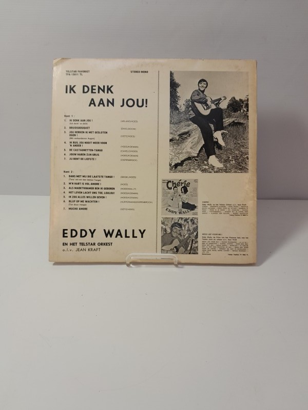 Lot van 4 platen en 1 boek Eddy Wally