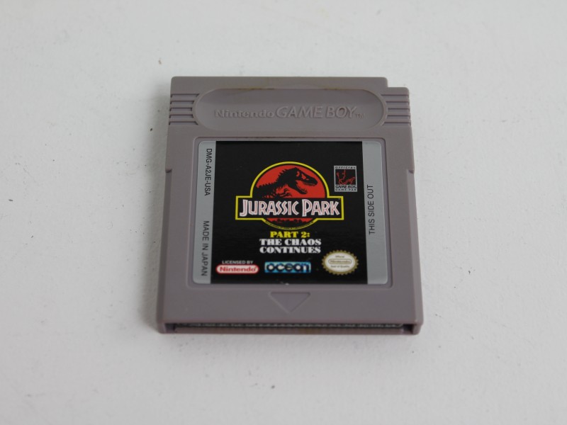 Gameboy Game - Jurassic Park Part 2: The chaos continues
