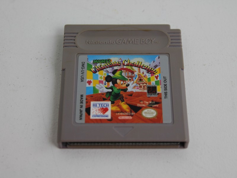 Gameboy Game - Mickey's Ultimate Challenge