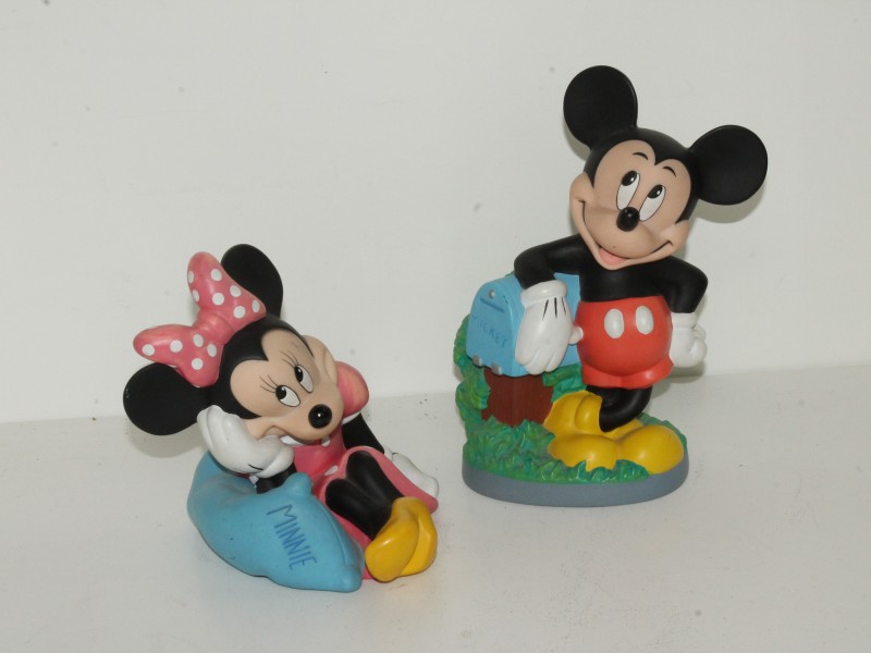Mickey en Minnie Mouse Spaarpotten Bullyland